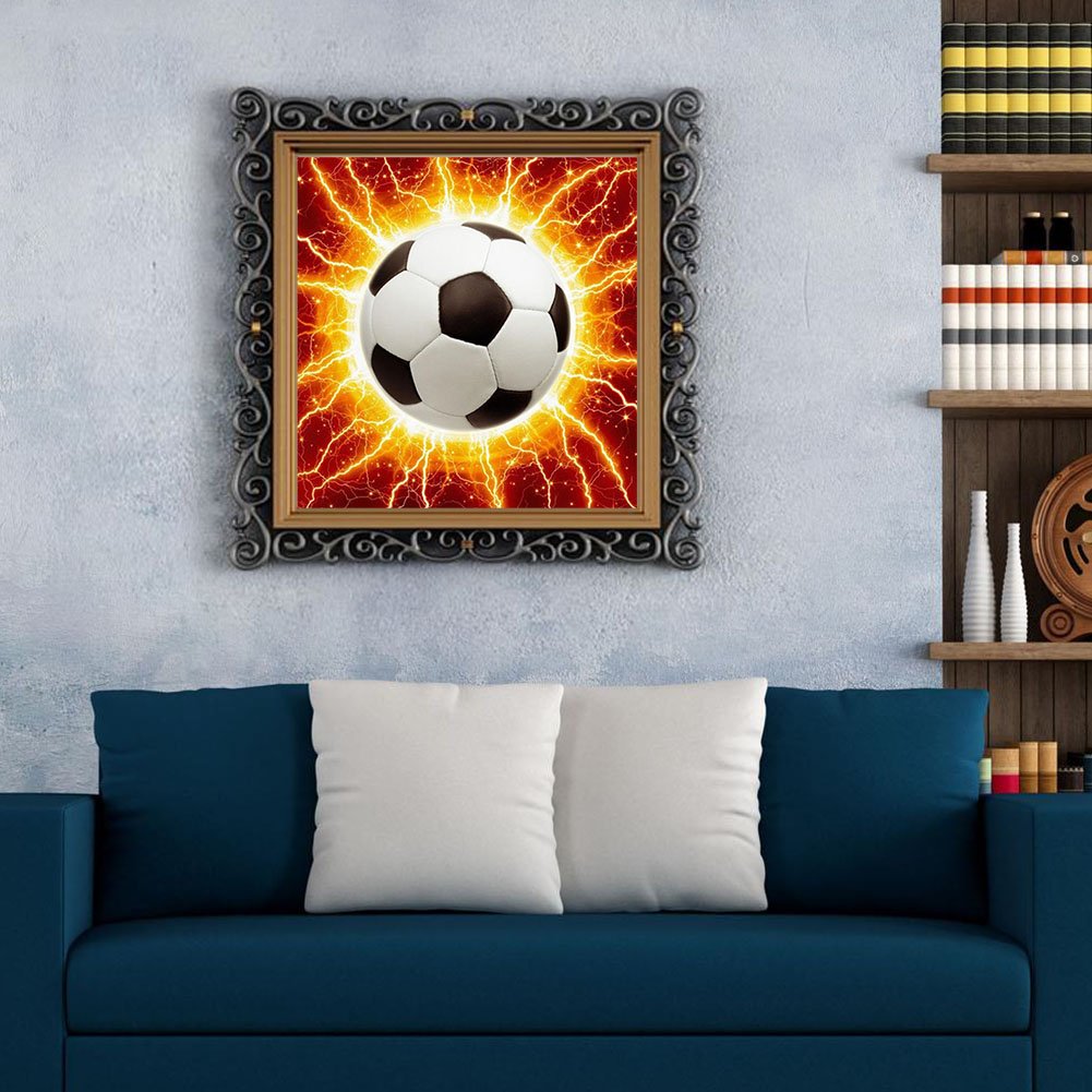 Diamond Painting - Full Round - Football A