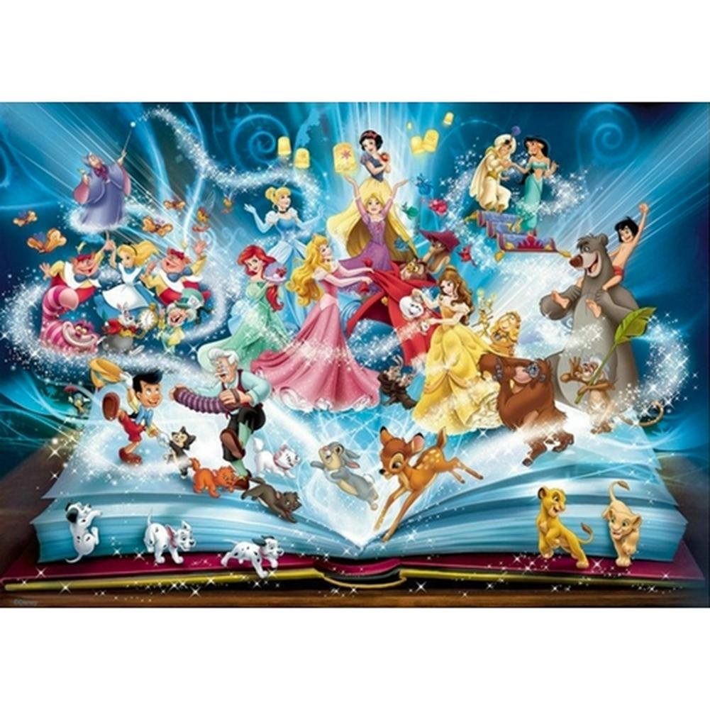 5D Diy Diamond Painting Kit Full Round Beads The Happiest Place On Earth