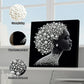 DIY Pearl Painting With Frame - Handmade Self-Adhesive Pearls - Lady (30*30cm) C
