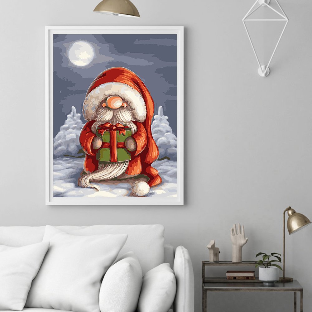 Paint By Number - Oil Painting - Santa Claus (40*50cm) D