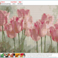 Diamond Painting - Full Round - Pink Flower B