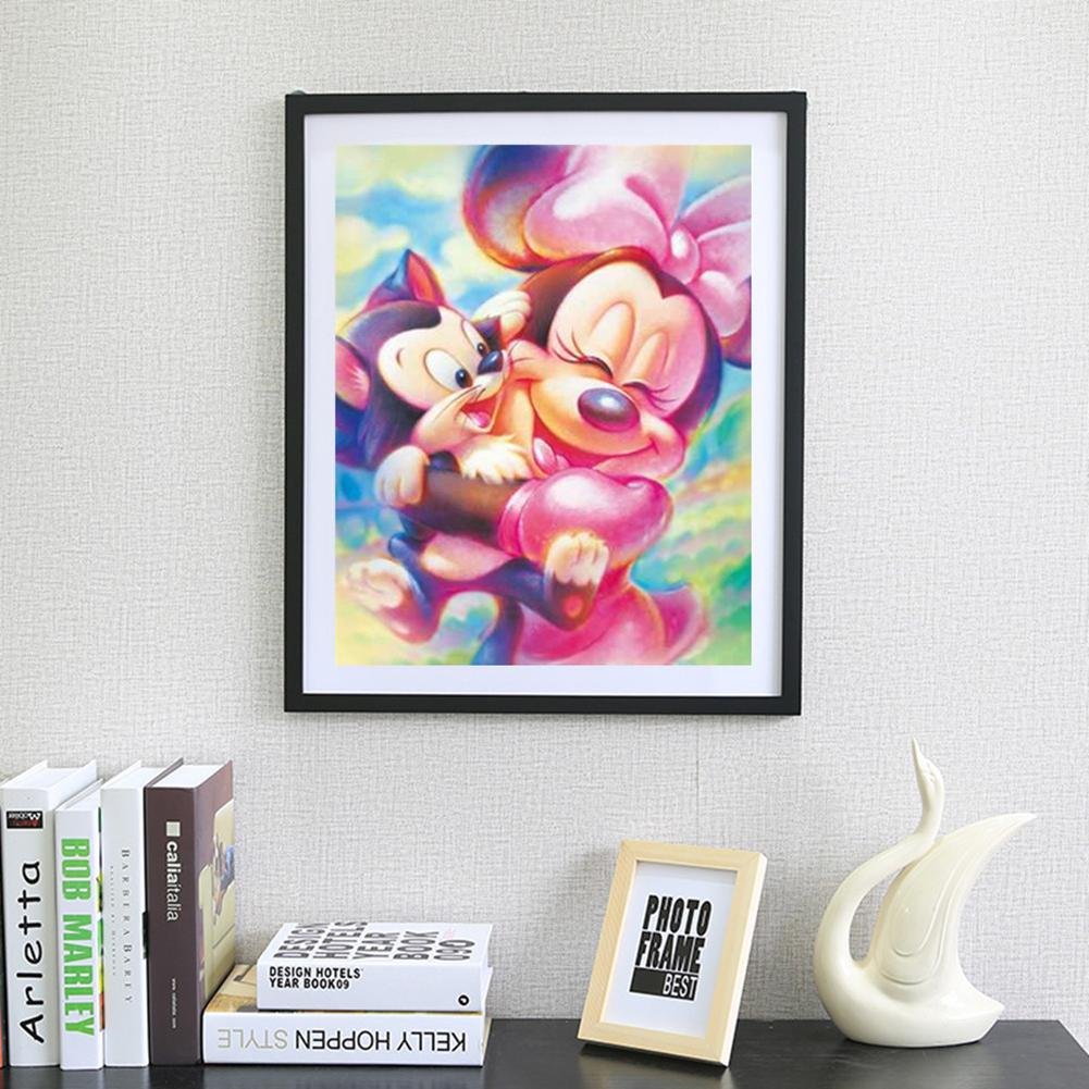 Diamond Painting - Full Round - Happy Mickey