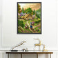 11ct Stamped Cross Stitch - Rural Woman(40*50cm)