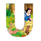 Diamond Paintings Art Full Drill Letter Snow White