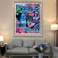 Diamond Painting - Partial Round - Colorful Butterfly