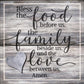 Diamond Painting - Full Round - Food,Family,Love