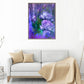 Diamond Painting - Partial Round - Purple Rose 3