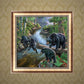 Diamond Painting - Partial Round - Black Bears
