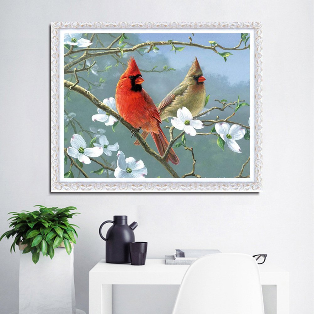 Diamond Painting - Full Round - Birds C