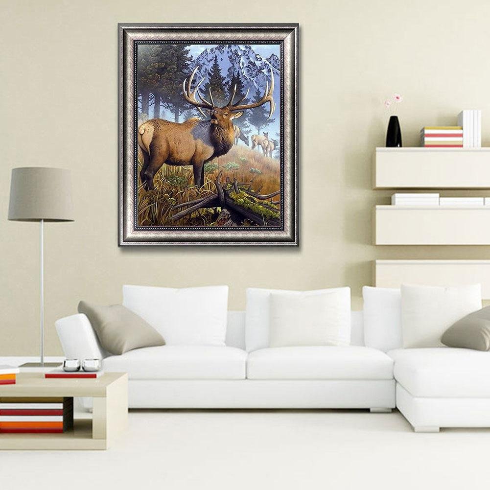 Diamond Painting - Full Round - Logy Elk
