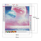 Diamond Painting - Full Round - Colorful Moon
