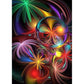 5D Diy Diamond Painting Kit Full Round Beads Abstract Pattern