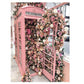 5D Diy Diamond Painting Kit Full Round Beads Flowers Telephone Booth