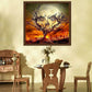 5D DIY Diamond Painting Kit - Full Round - Halloween Tree
