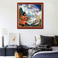 Diamond Painting - Partial Round - Beauty Wolf B