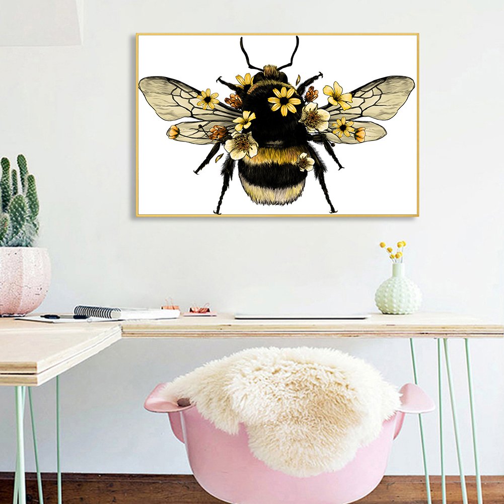 Diamond Painting - Full Round - Bee
