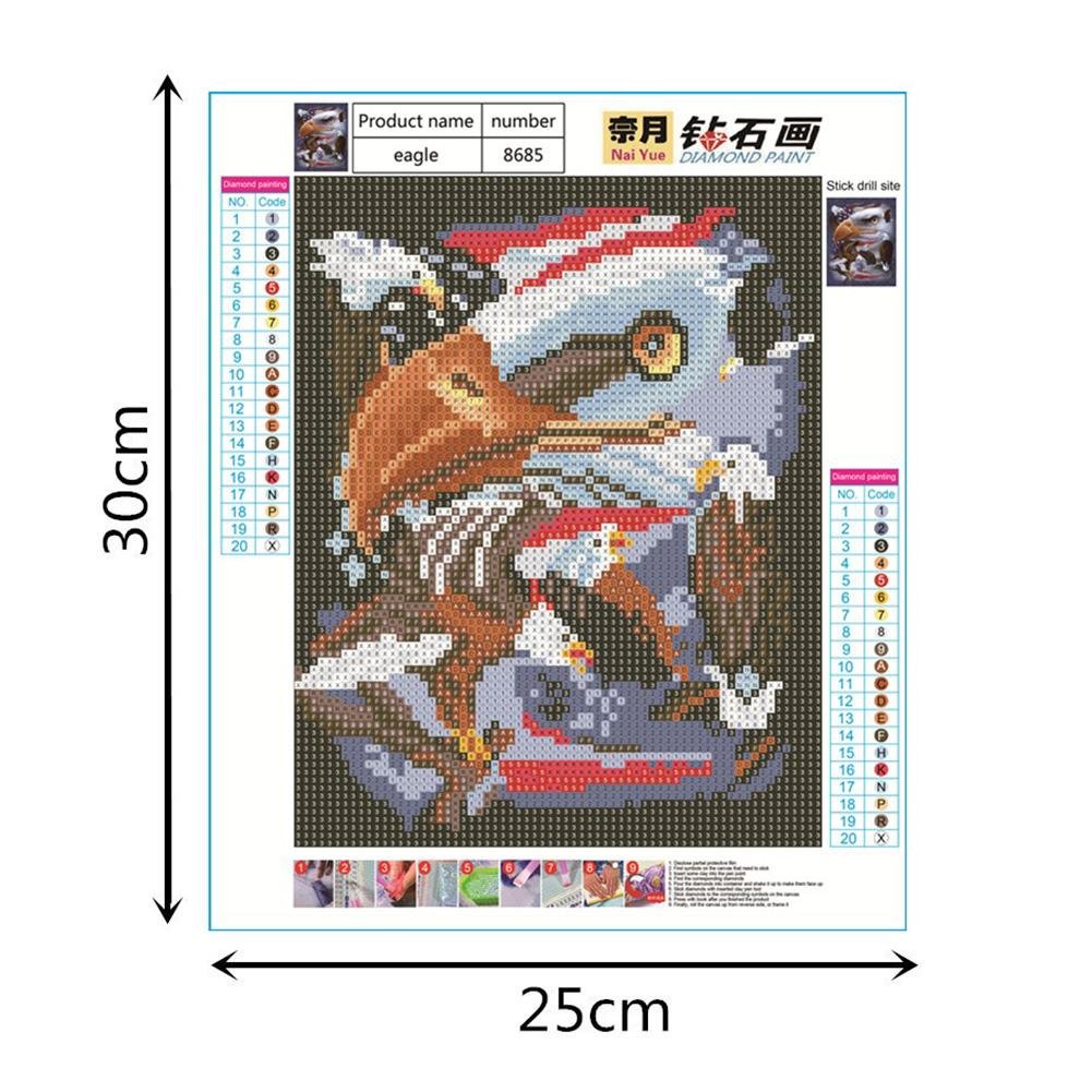 Diamond Painting - Full Round - Eagle D