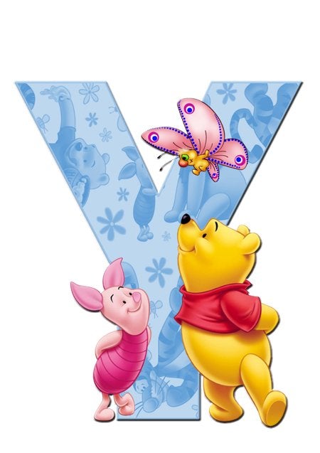 Square Beads Diamond Paintings Art Letter Y Winnie The Pooh