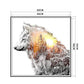 11ct Stamped Cross Stitch - Wolf(50*50cm) C