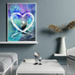 Diamond Painting - Full Round - Crystal Heart