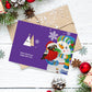 DIY Diamond Painting Greeting Card - Snowman C