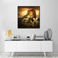Diamond Painting - Full Round - Lion A
