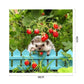 Little Hedgehog Animal Hand Painted Acrylic Drawing Coloring Picture Gift for Home Decor