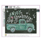 Diamond Painting - Full Round - Blackboard Green Car