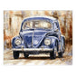 Diamond Painting - Full Round - Vintage Car A