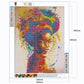 Diamond Painting - Full Round - Indian Girl