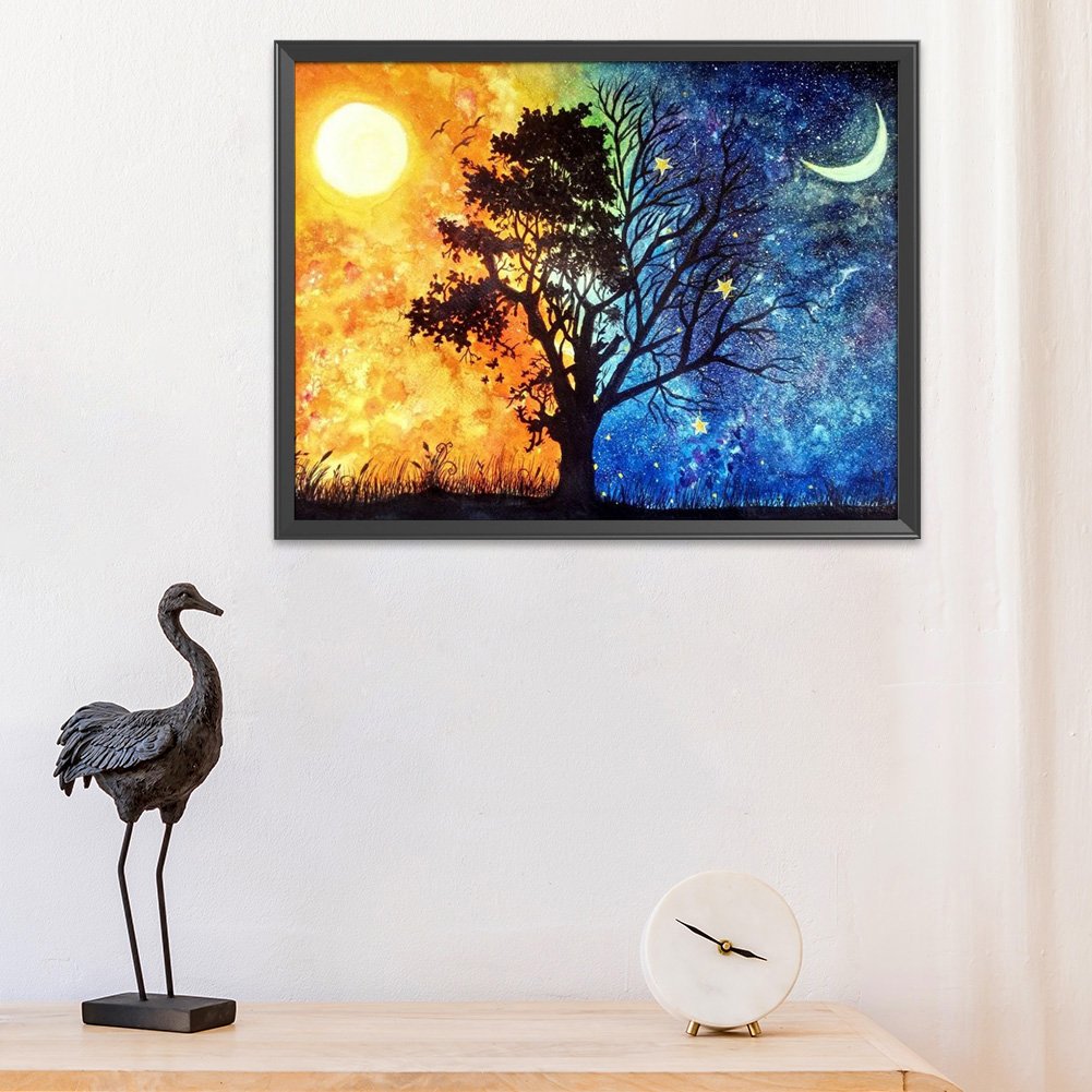 11ct Stamped Cross Stitch - Tree(40*50cm) A