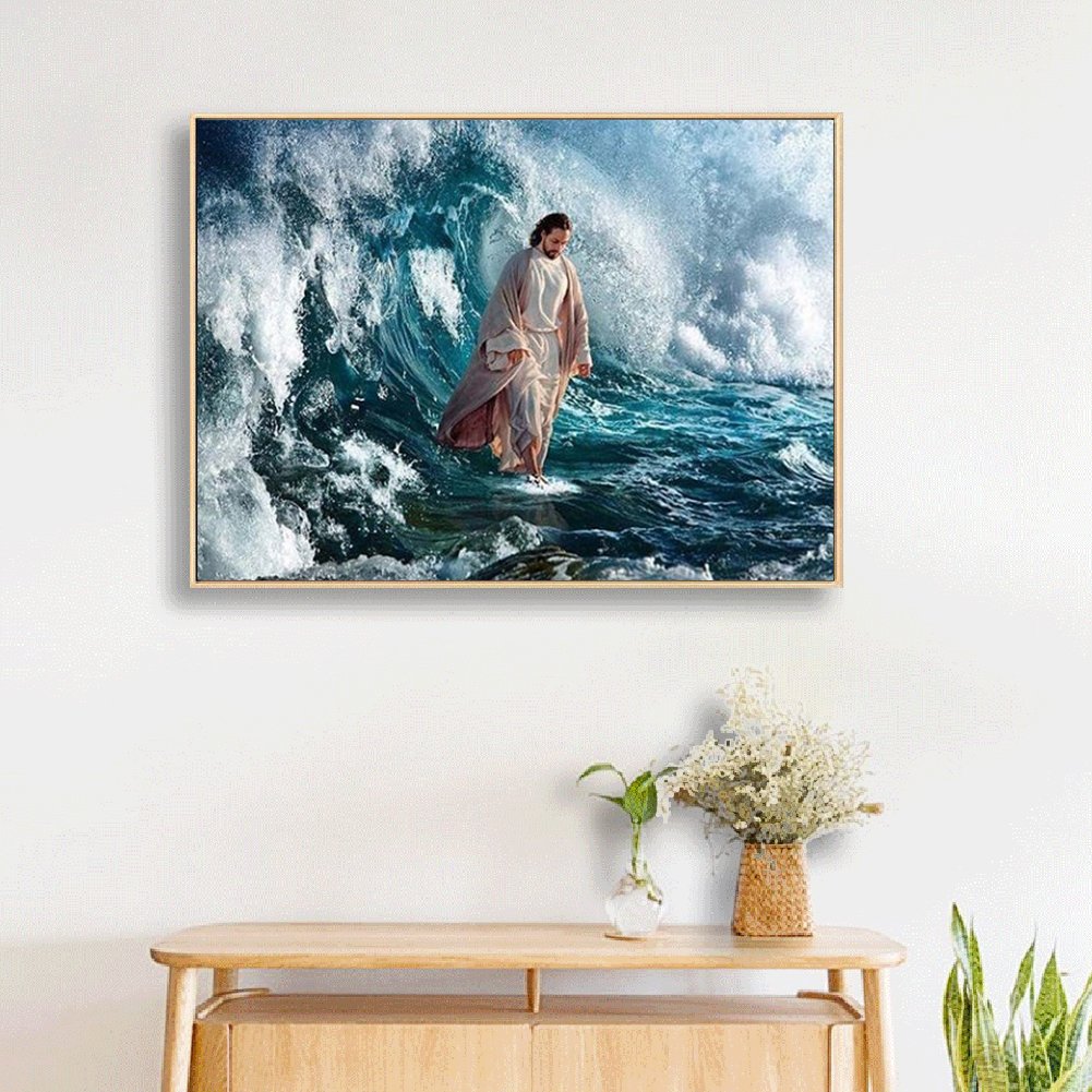 Diamond Painting - Full Round - Jesus 4