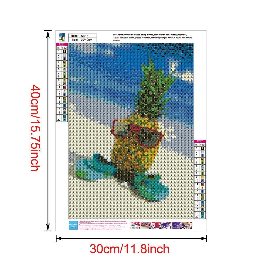 Diamond Painting - Full Round - Beach Holiday Pineapple