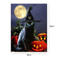 5D DIY Diamond Painting Kit - Full Round - Black Cat AA