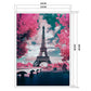 14ct Stamped Cross Stitch - Eiffel Tower(46*36cm)