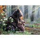 5D Diy Diamond Painting Kit Full Round Beads Black Bears