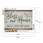 Diamond Painting - Full Round - Bless Our Home
