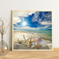 Paint By Number - Oil Painting - Seaside Beach (40*40cm)