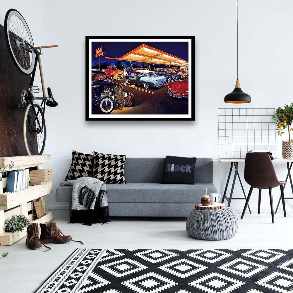 Diamond Painting - Full Round - Parking Lot A