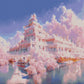Full Round/Square Diamond Painting Kits | Pink Scenery 40x70cm 50x80cm