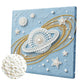 DIY Pearl Painting With Frame - Handmade Self-Adhesive Pearls - Starry Sky (25*25cm)