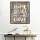 11CT Stamped Cross Stitch - Family Letters (46*52CM)