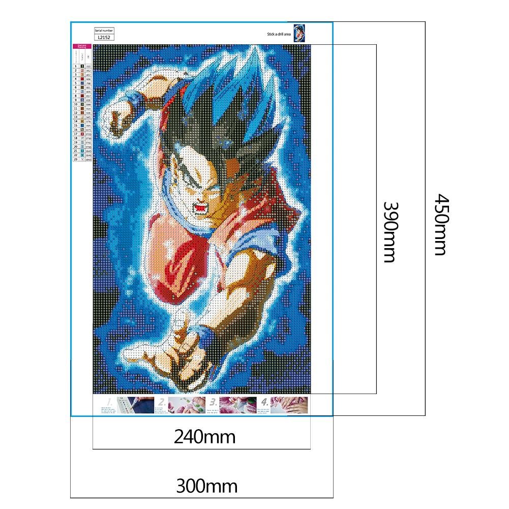Diamond Painting - Full Round - Anime Character A