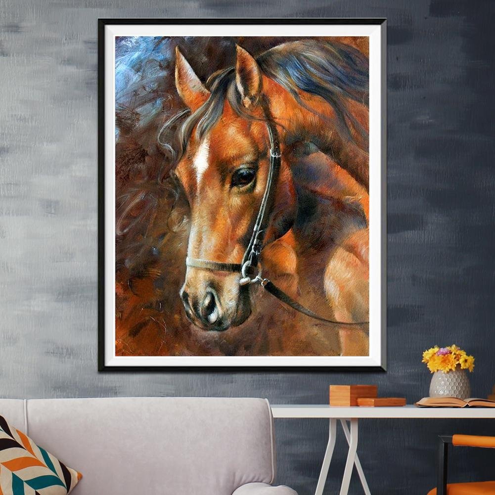Diamond Painting - Full Round - Horse G
