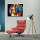 Painting By Numbers Kit Frameless DIY Distracted Color Dog Artwork