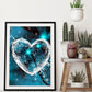 Diamond Painting - Full Round - Heart B