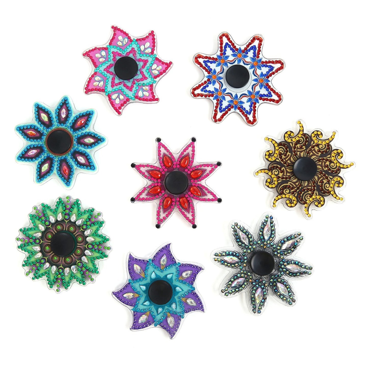 DIY Diamond Painting Fingertip Gyro Spinner - Mandala A