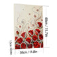 DIY Pearl Painting With Frame - Handmade Self-Adhesive Pearls - Rose (30*40cm) B