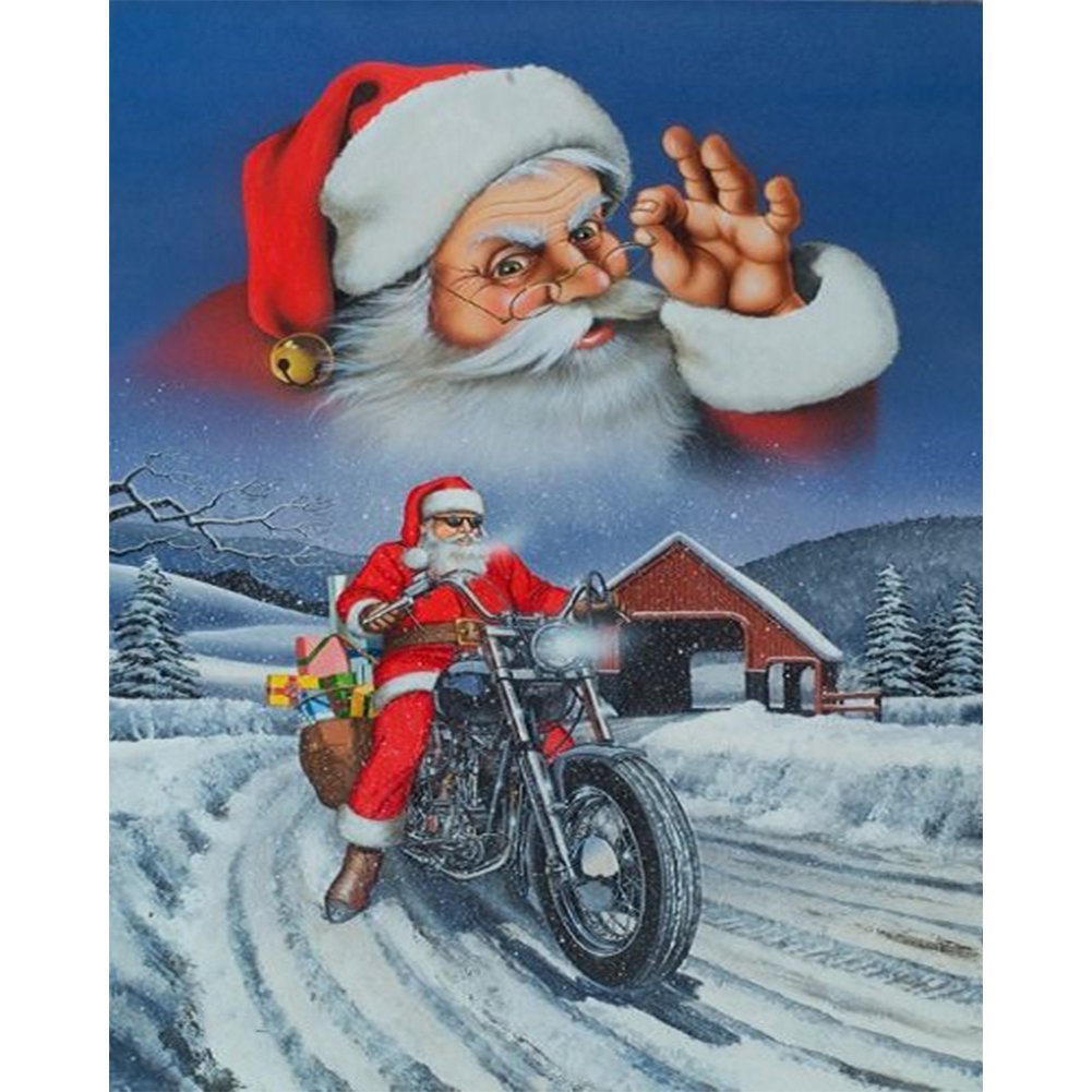 Paint By Number Oil Painting Santa Claus(40*50cm)