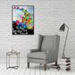 Diamond Painting - Full Round - Rainbow Butterfly